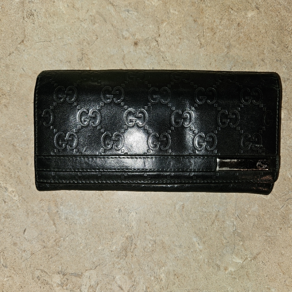 Black Leather Wallet